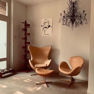 Egg chair celebrating 60th anniversary in 2018 Arne Jacobsen